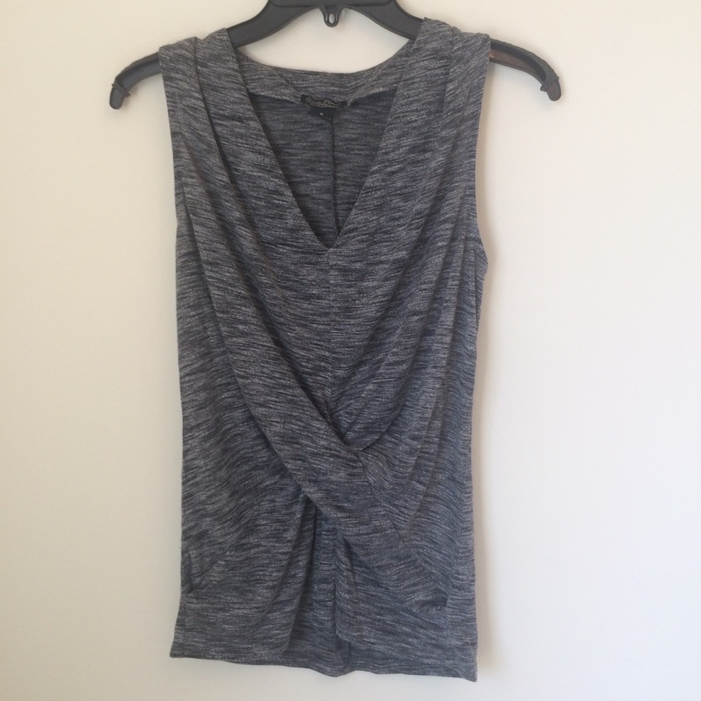 Lucky Brand cross front knit tank